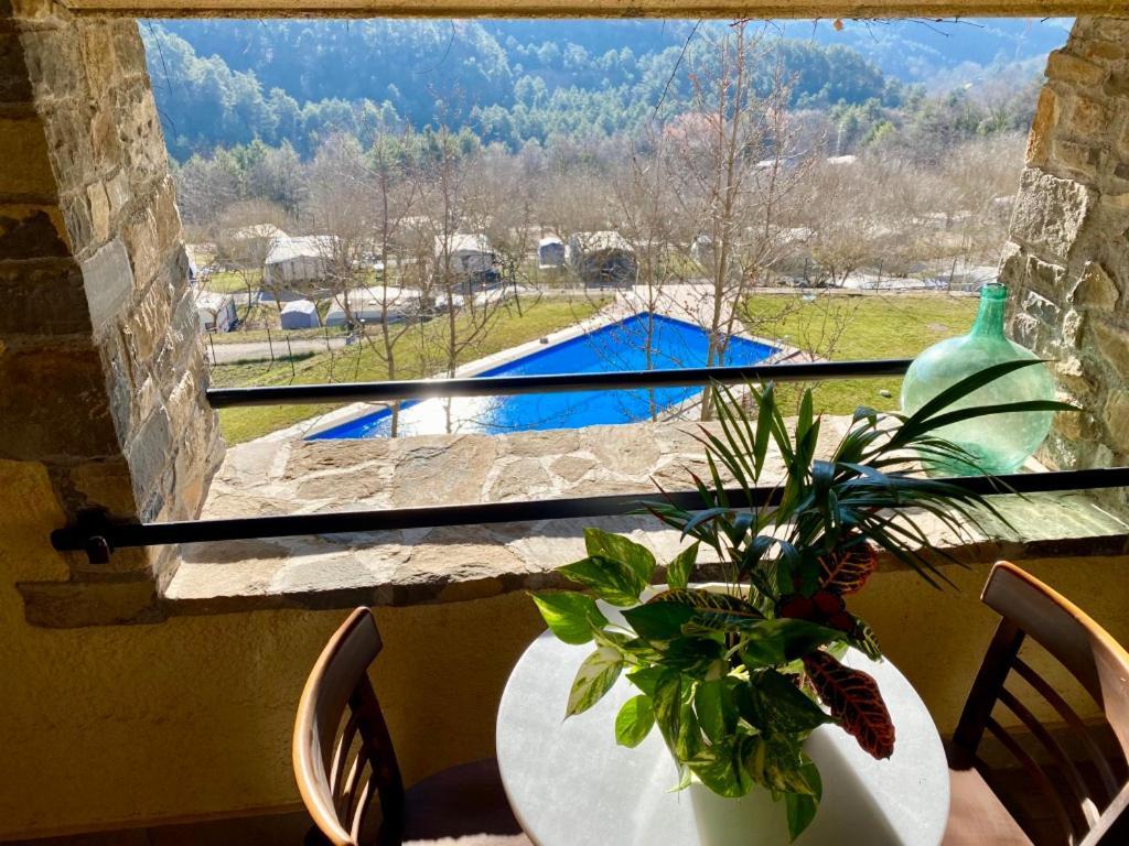 Campalans Hotel Rural Bungalows Mobilhomes Borreda Екстер'єр фото